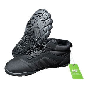 Hike Footwear Kasdava Pro Barefoot Winter Shoes Black EU 40 Non-Slip Fleece NWT